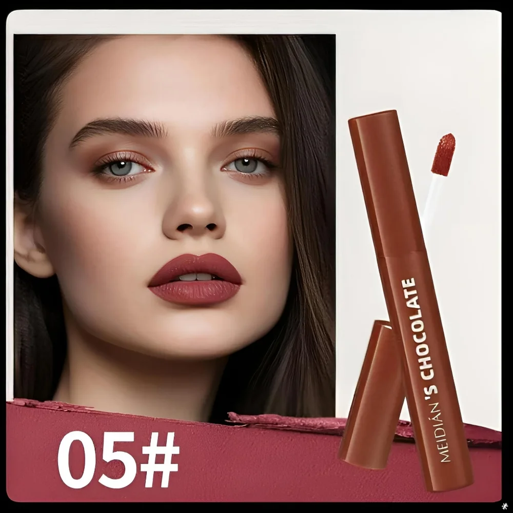 🆕TEMPTATION KISS LAVA CHOCOLATE LIP GLAZE/LIP GLOSS SET